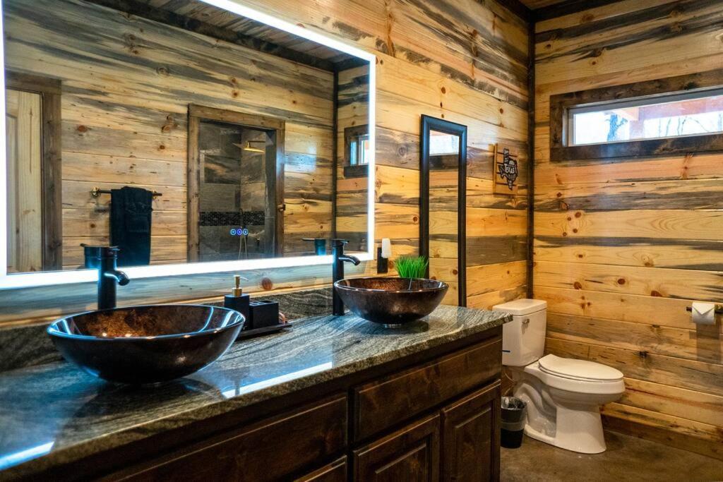 The Big Tex Luxury Cabin Is Epic 布罗肯鲍 外观 照片